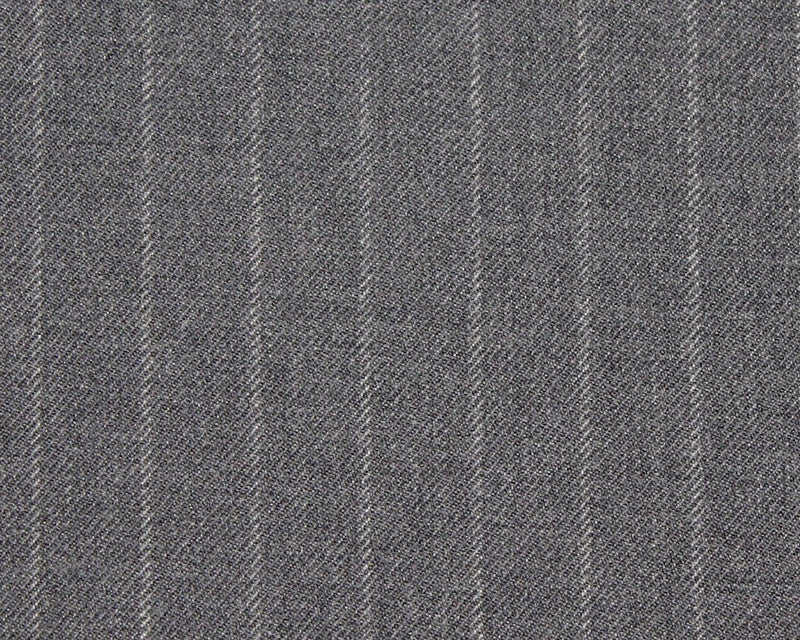 Mid Grey Pinstripe 'Charles' Double Breasted Suit