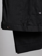 Warm Black Fresco 'Lee' Suit