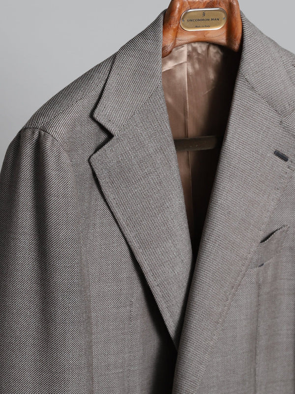 Beige Wool Twill 'Henry' Jacket