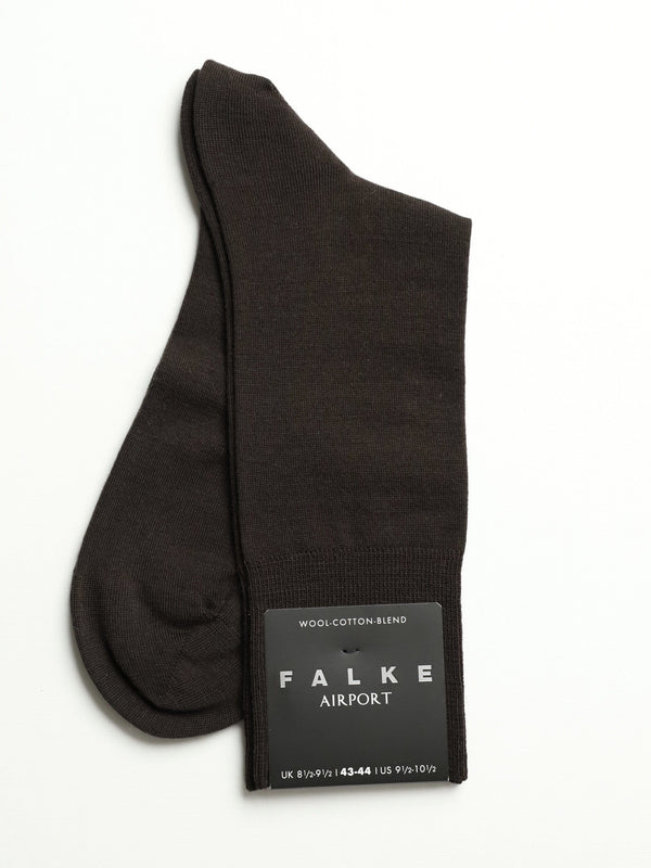 Wool-Cotton Blend - Brown